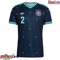 Camiseta Alemania Antonio Rudiger #2 Visitante Equipación Mundial 2026 manga corta
